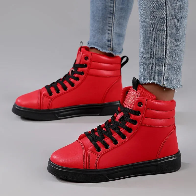 Men's High-Top Skateboarding Sneakers