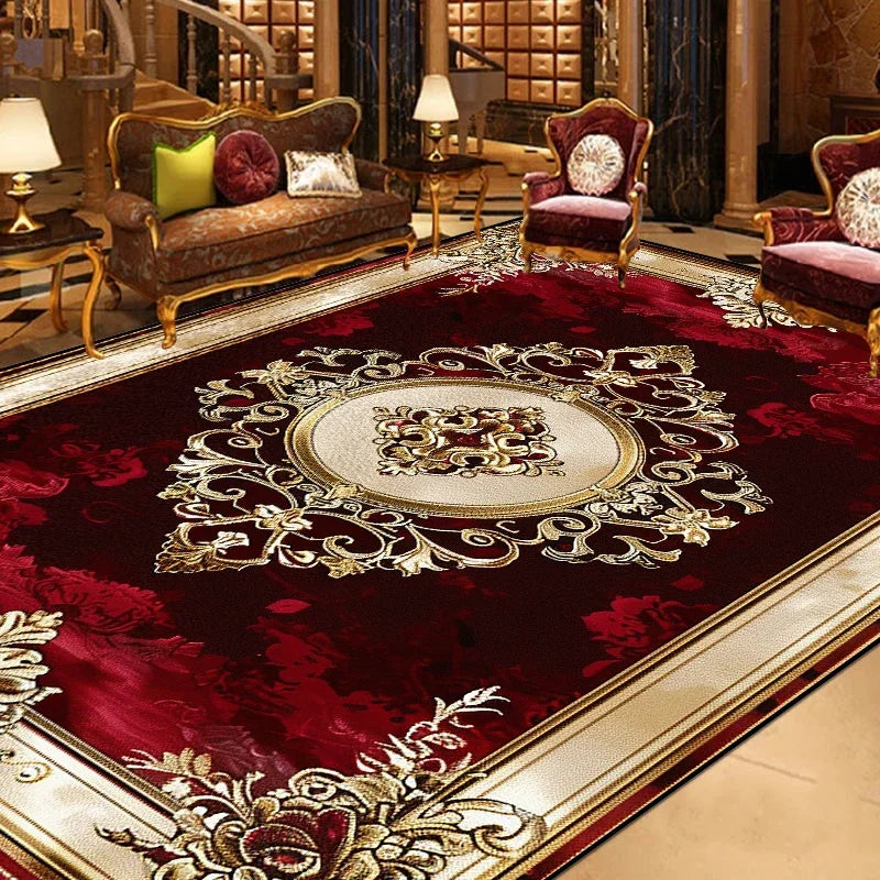 Gorgeous Retro European Carpet - Large Area Rug Non-Slip