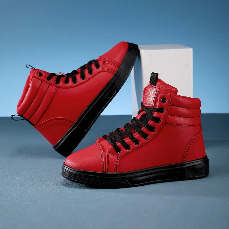 Men's High-Top Skateboarding Sneakers