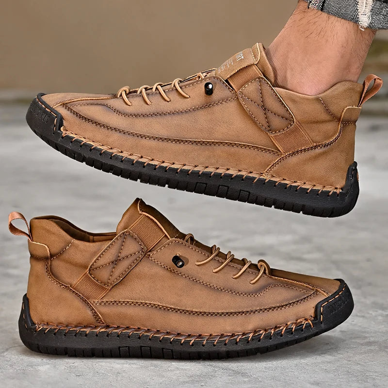 Men's Handmade Leather Casual Loafers