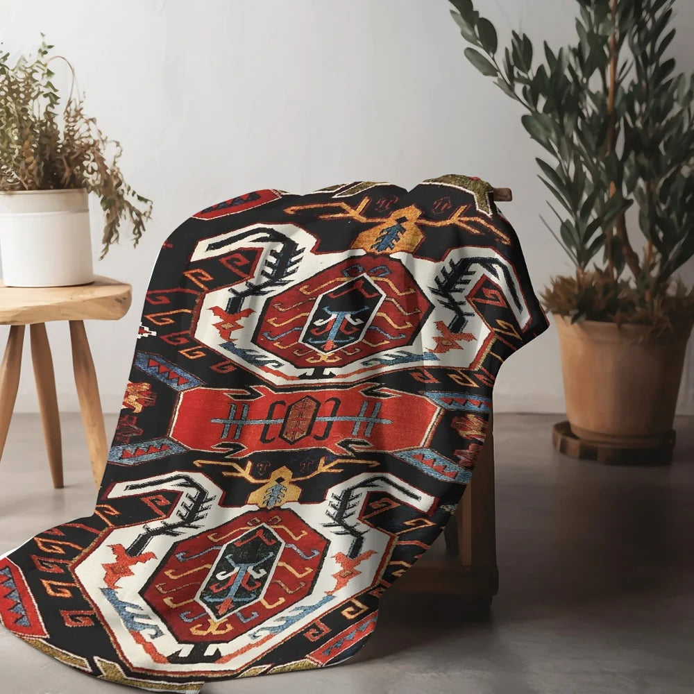 Vintage Afghan Kilim Rug