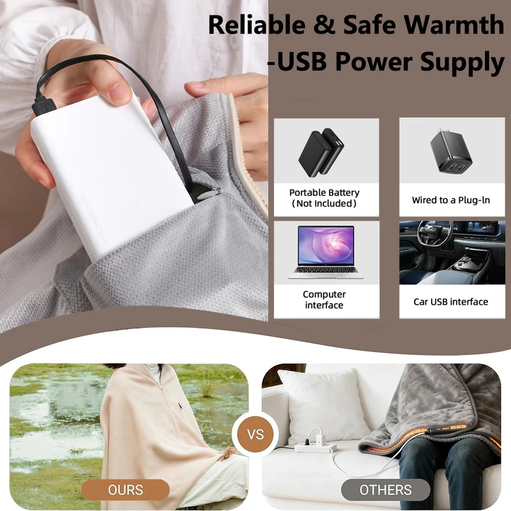 USB Heated Blanket