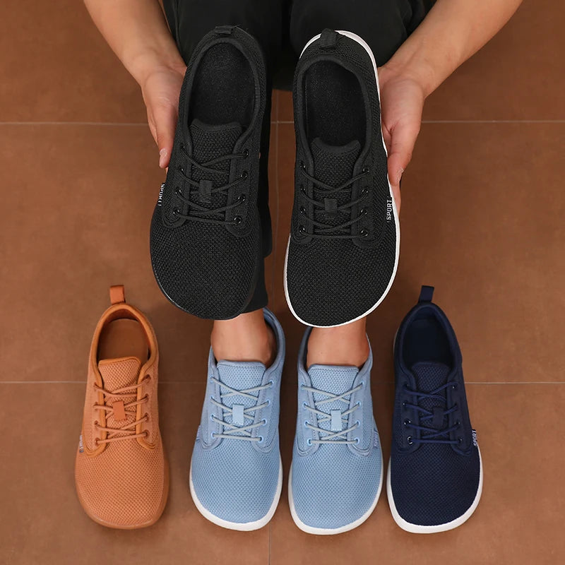 Men's Wide-Toe Barefoot Canvas Sneakers