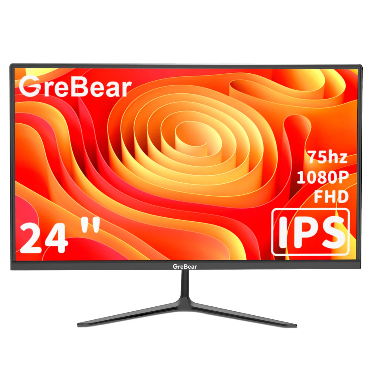 24 Inch IPS Office Monitor 1080P 75Hz HDMI