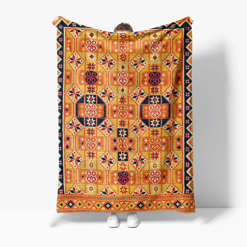 Tribal Afghan Kilim Rug