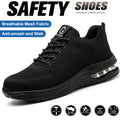 Steel Toe Safety Work Shoes — Air Cushion, Men & Women