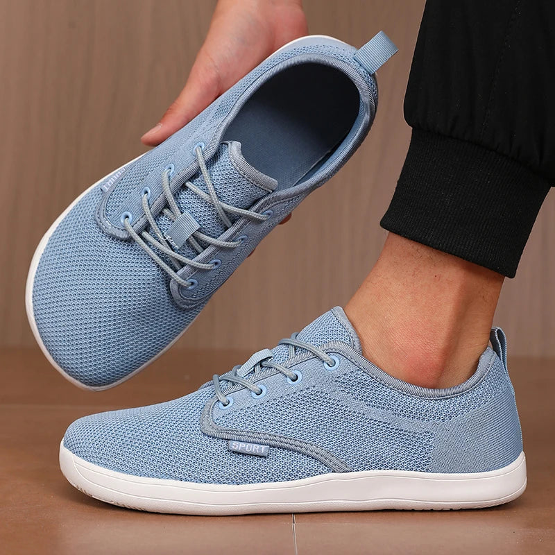 Men's Wide-Toe Barefoot Canvas Sneakers