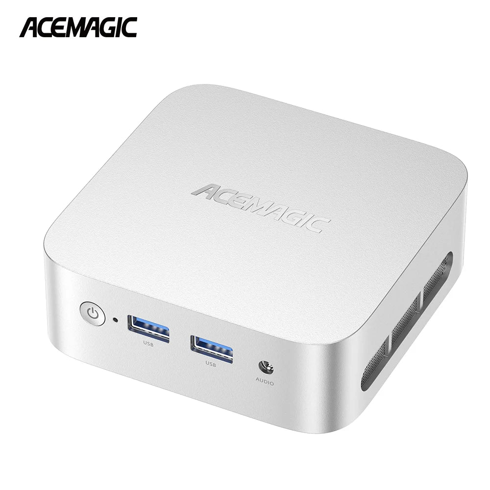 ACEMAGIC Mini PC Ryzen 8GB RAM 256GB SSD Triple 4K Display