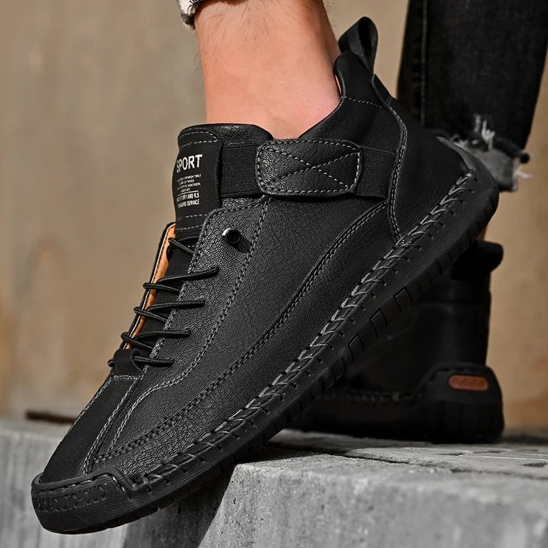 Men's Handmade Leather Casual Loafers