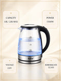 1.8L Glass Electric Kettle - LED