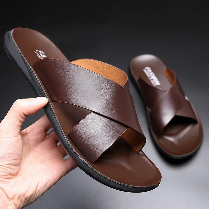 Men's Genuine Leather Sandals