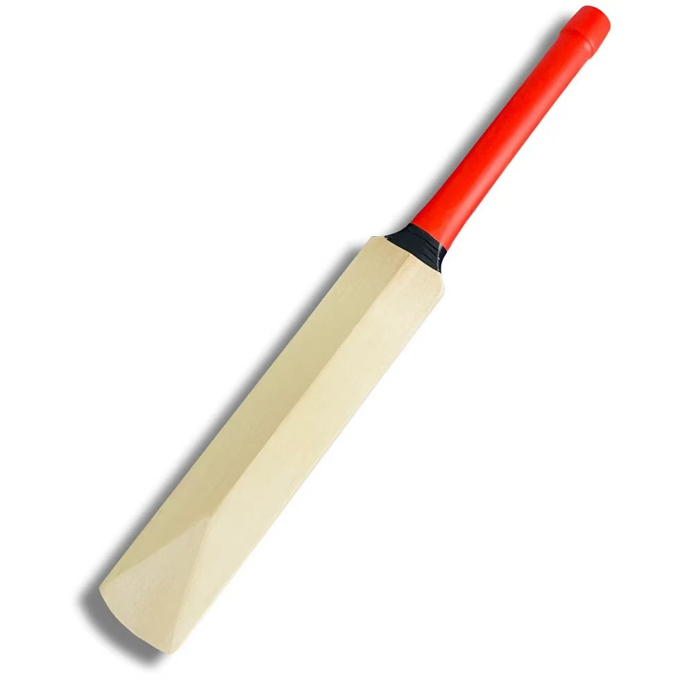 English Willow Cricket Bat - Long Handle Hard Ball Bat