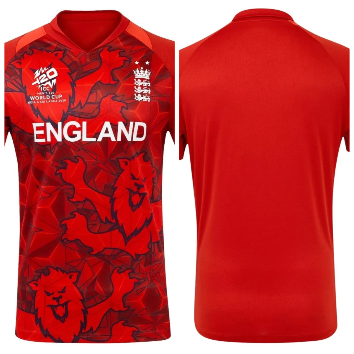 2026 England ICC T20 Cricket Jersey